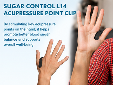 EELHOE - Sugar Control L14 Acupressure Point Clip